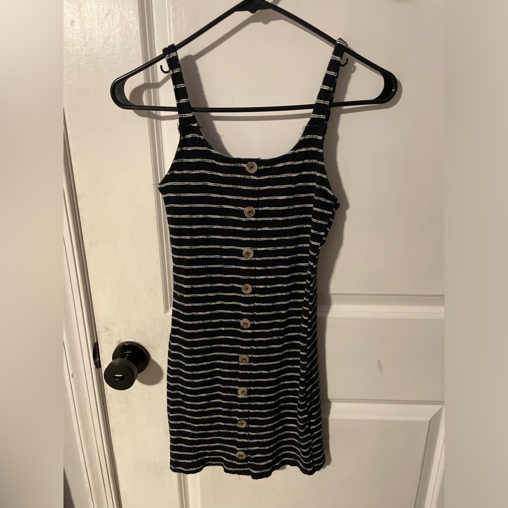 Striped tight dress
